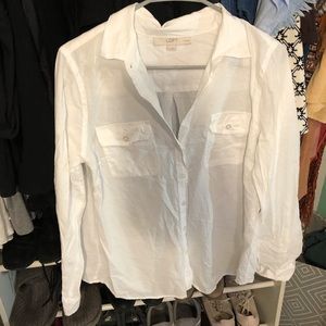 White Social Shirt